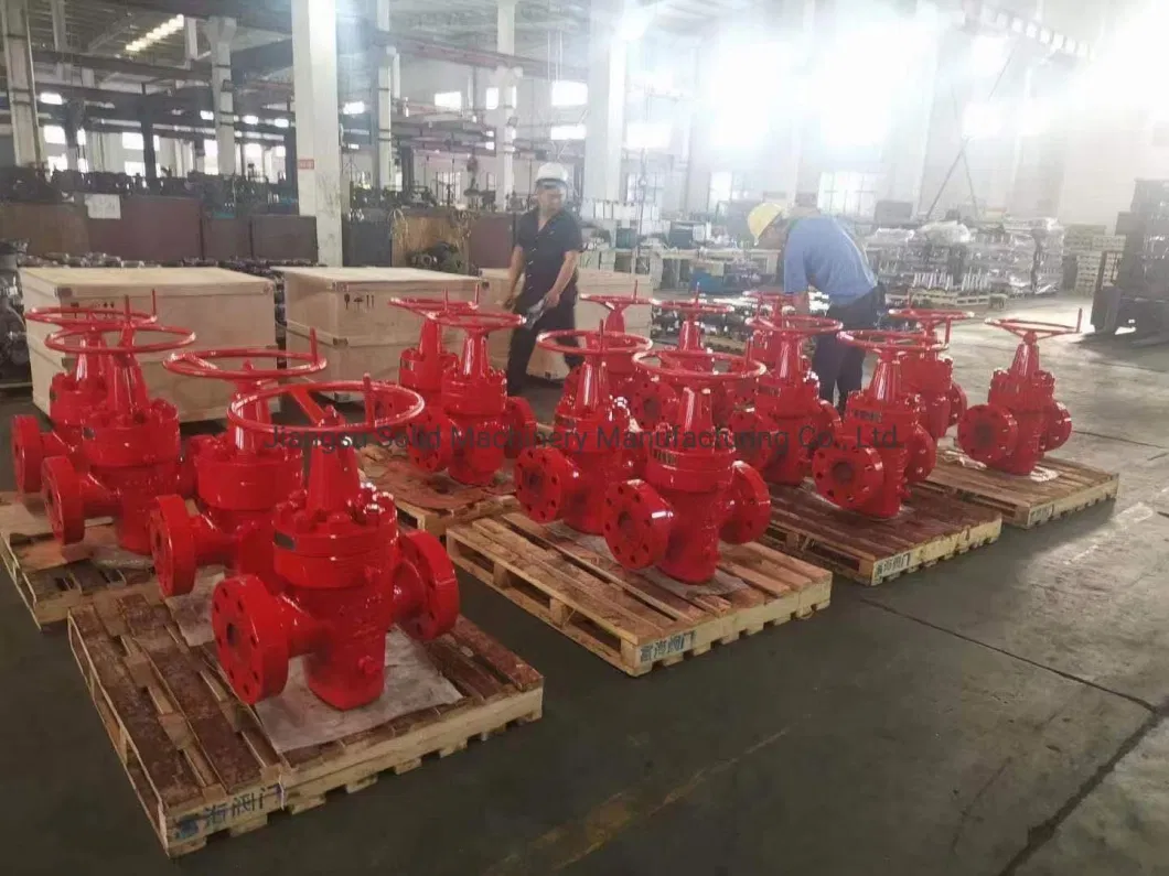 API Manual M Type Cast Body Expanding Gate Valve